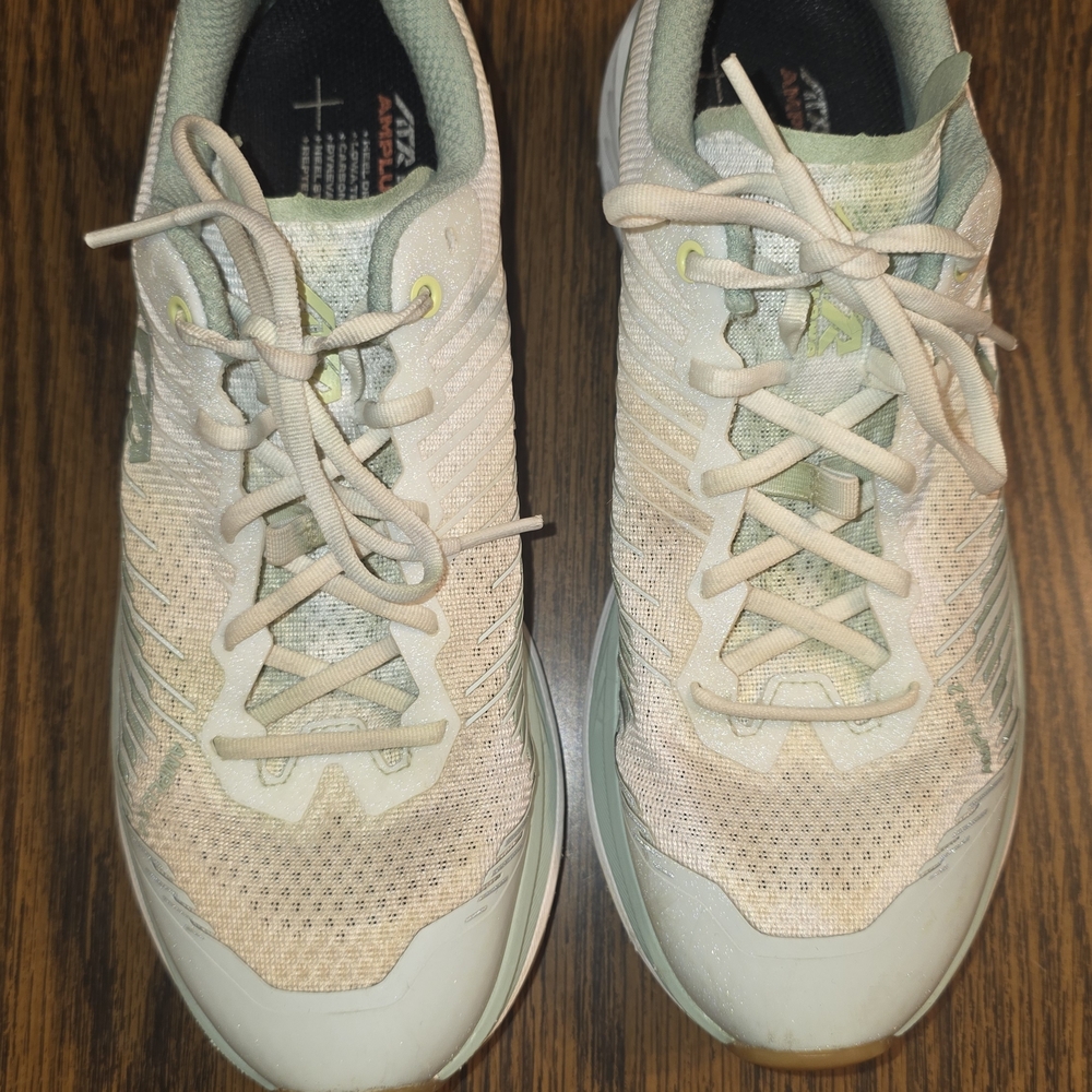 Lowa Women's Trail Running Shoes in Light Gray and White